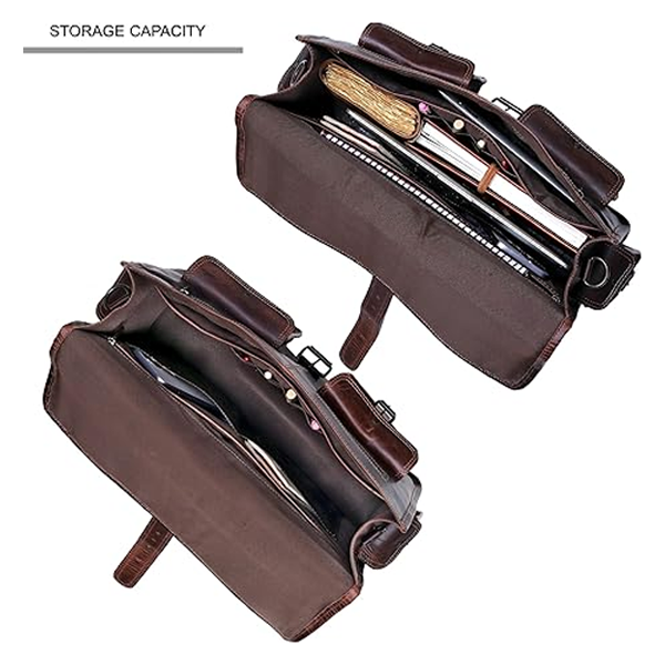 leather messenger bag