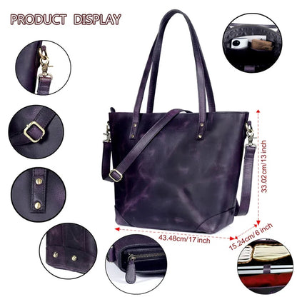 leather work bag