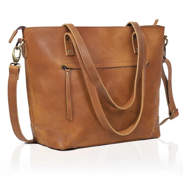 leather work bag