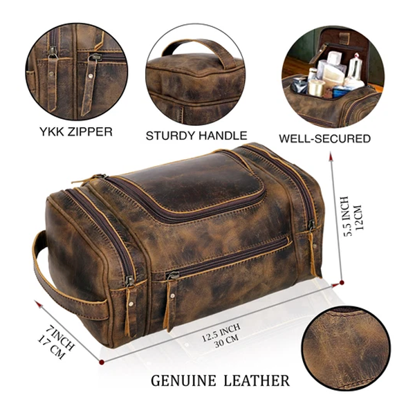 leather toilerty
