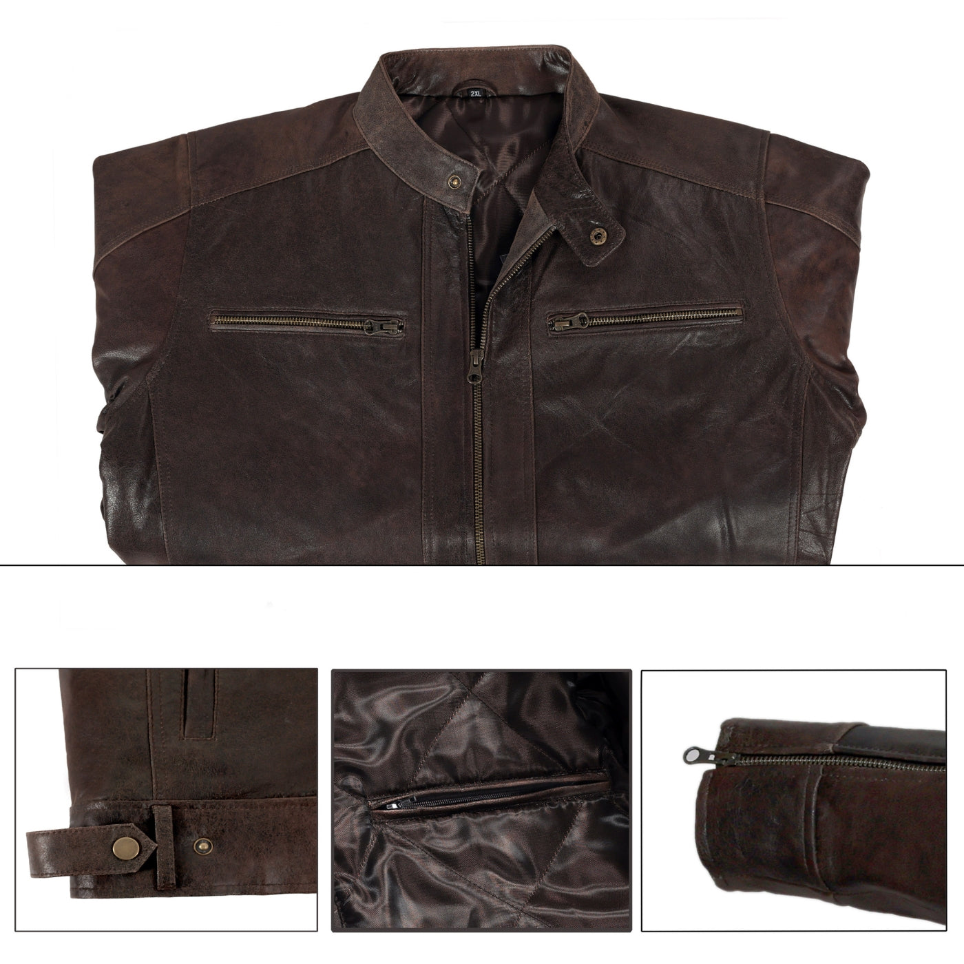 Belmont Leather Jacket for Men
