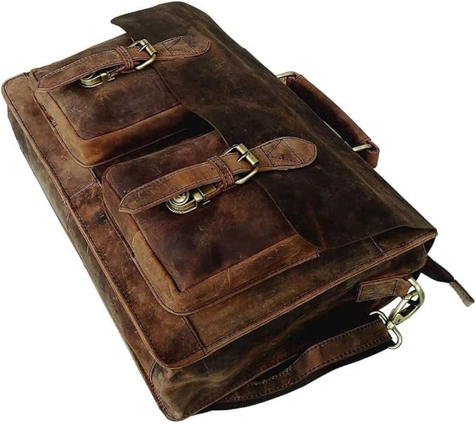 TLF LAPTOP LEATHER BRIEFCASE