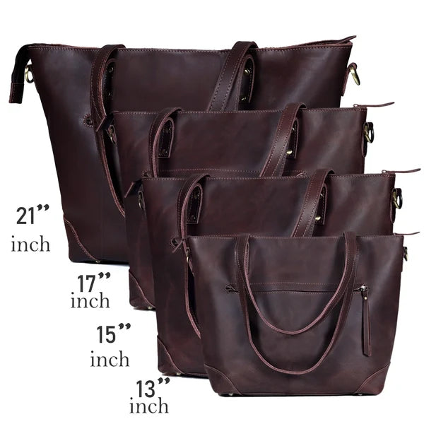 best leather tote bag