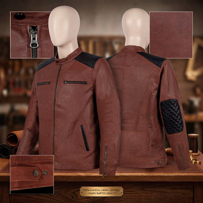 Brown Color Leather Jacket