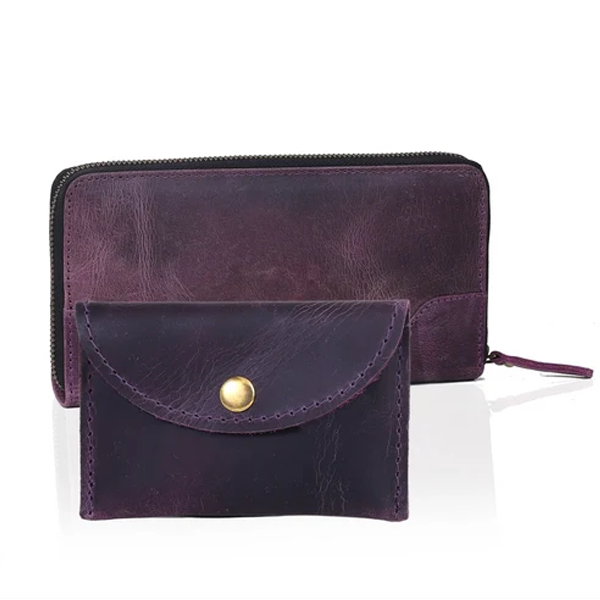 leather wallet for women