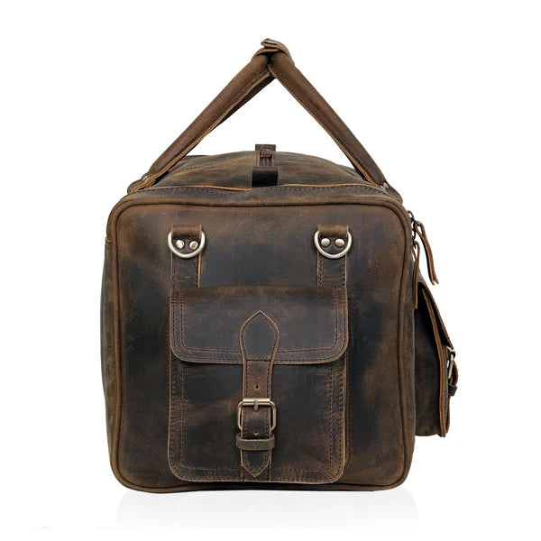 leather carryon bag
