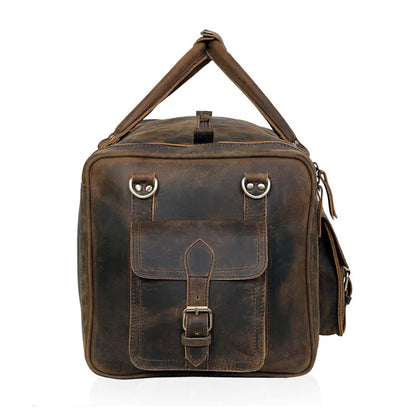 leather carryon bag