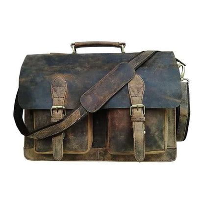 TLF LAPTOP LEATHER BRIEFCASE