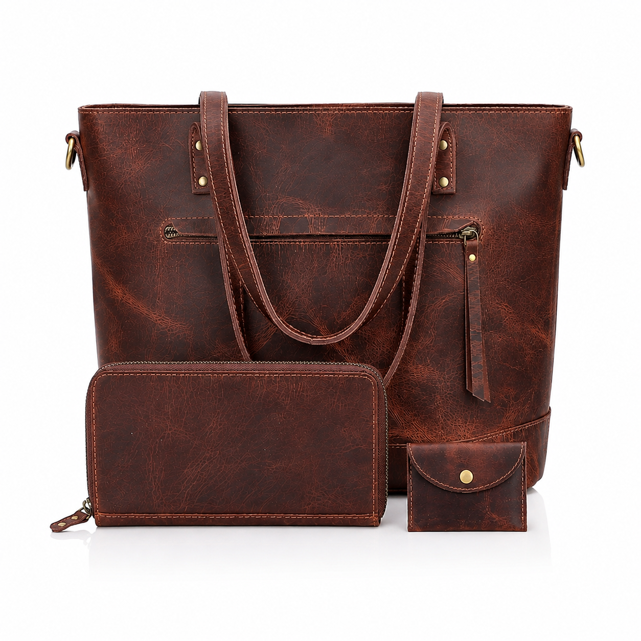 PORTLAND TOTE AUS BÜFFELLEDER