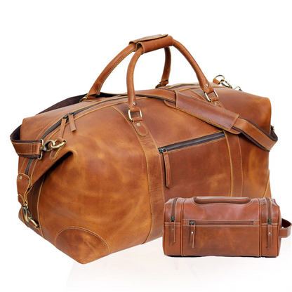 Nashville Leather Duffle Combo