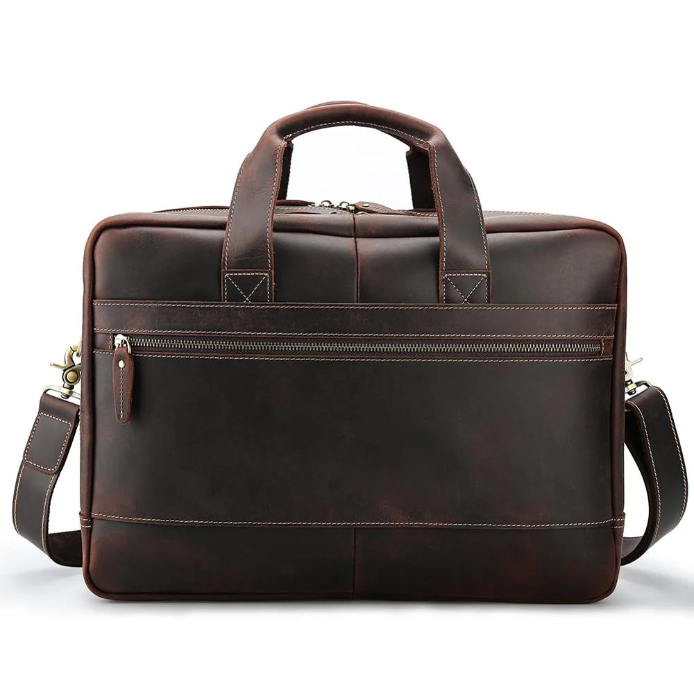 California Buffalo Leather BRIEFCASE Bag