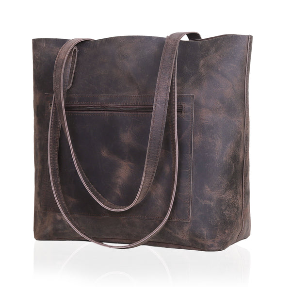 Sac cabas Romeo en cuir de buffle