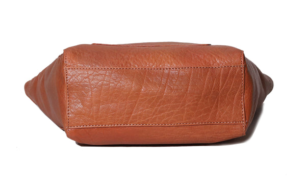 Sac cabas Penelope en cuir - Fauve