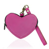 Leather Heart Wristlet