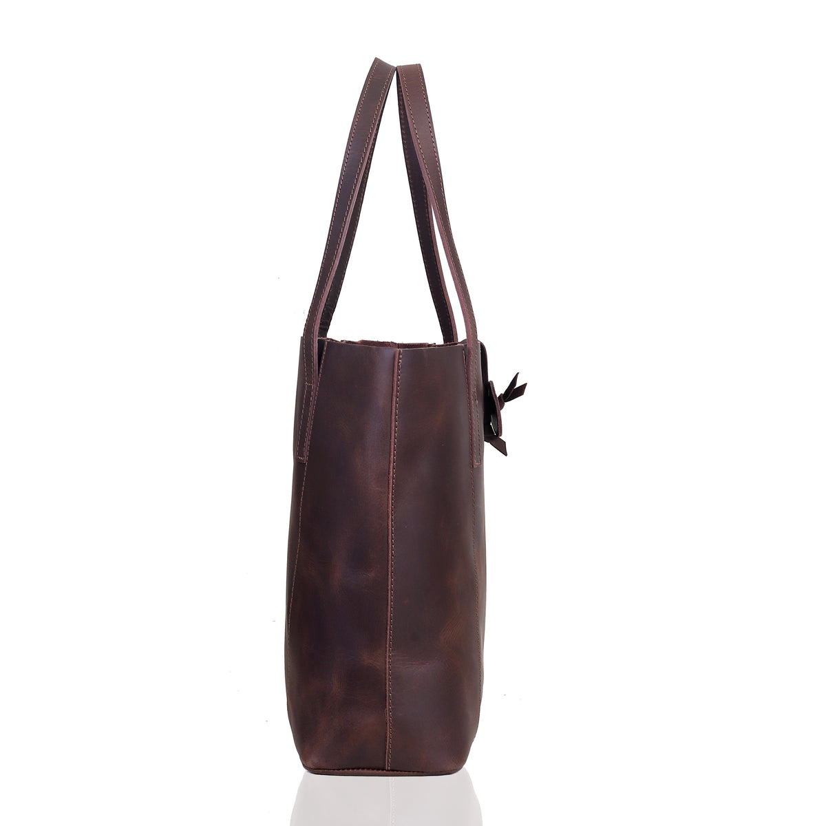 BOGO Timeless Brown Leather Tote Bag