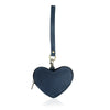 Leather Heart Wristlet