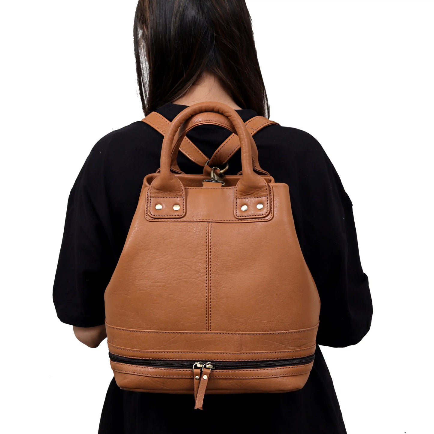 ODDY 3 in 1 LEATHER BACKPACK