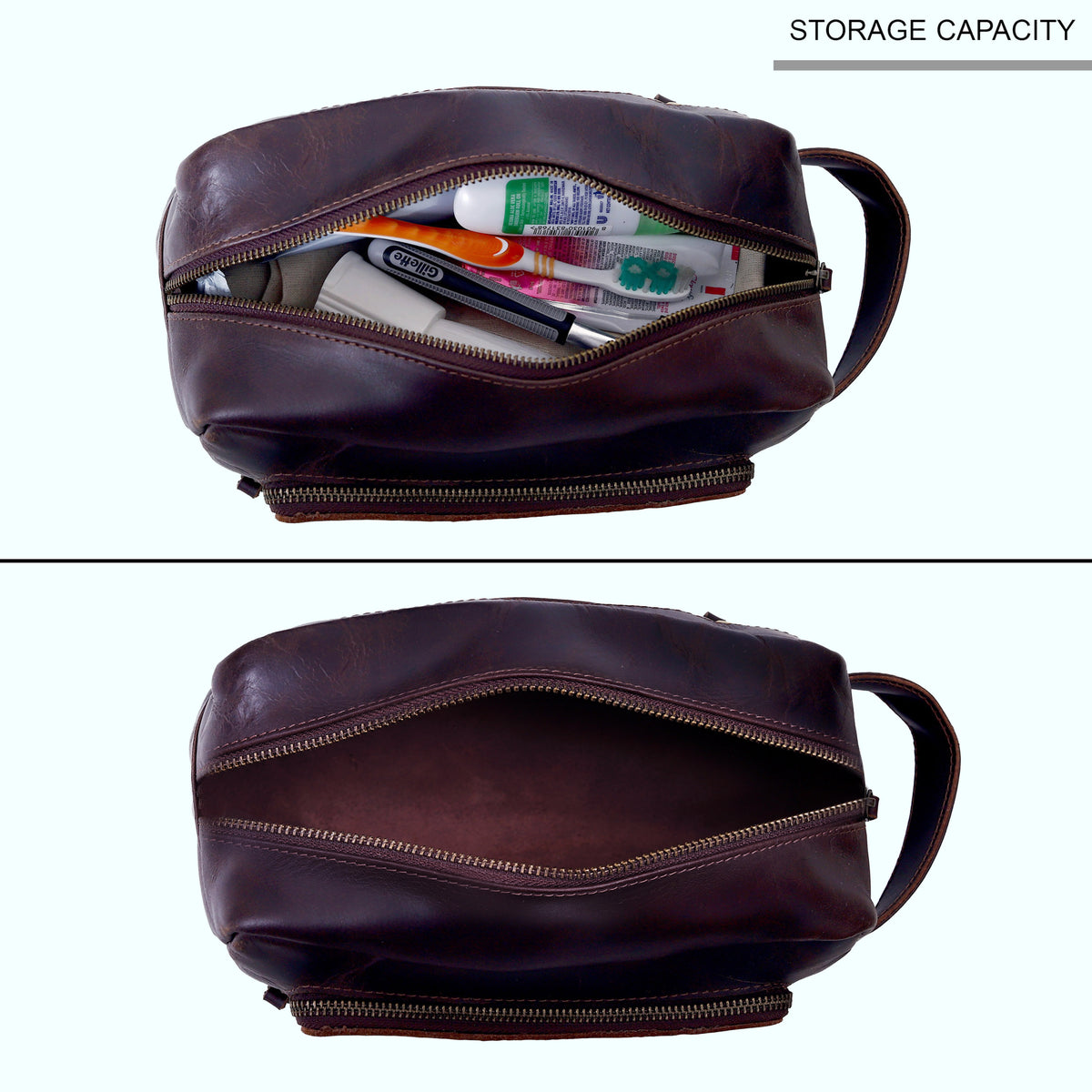 Mars Leather Duffel Bag For Men combo
