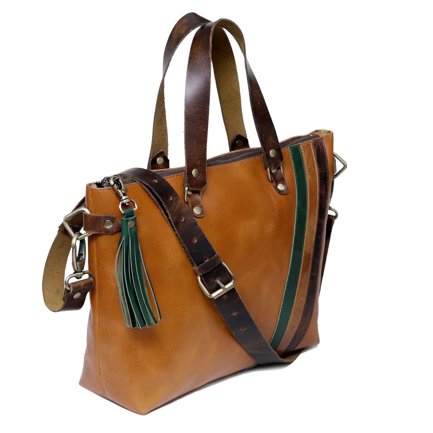 NEWYORK BUFFALO LEATHER TOTE