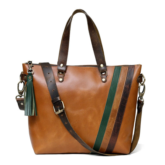 NEWYORK BUFFALO LEATHER TOTE