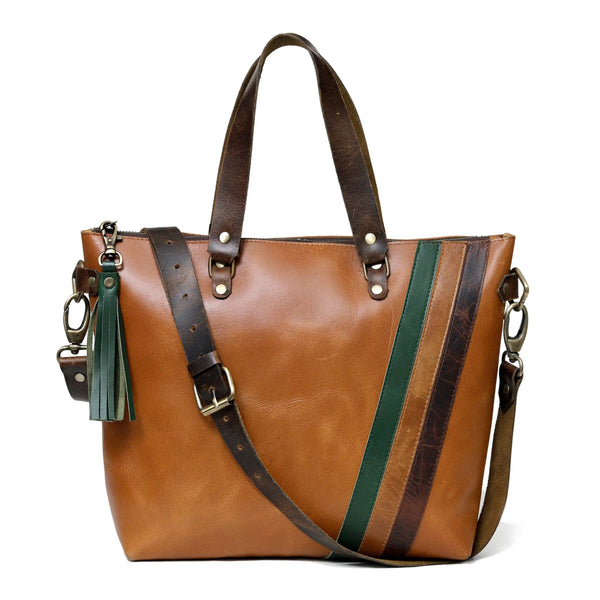 Sac cabas New York en cuir de buffle