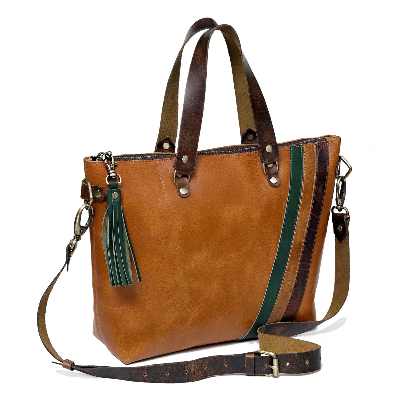 NEWYORK BUFFALO LEATHER TOTE