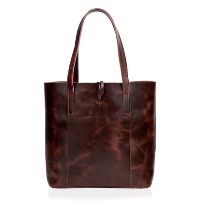 DENVER BUFFALO LEATHER TOTE BAG