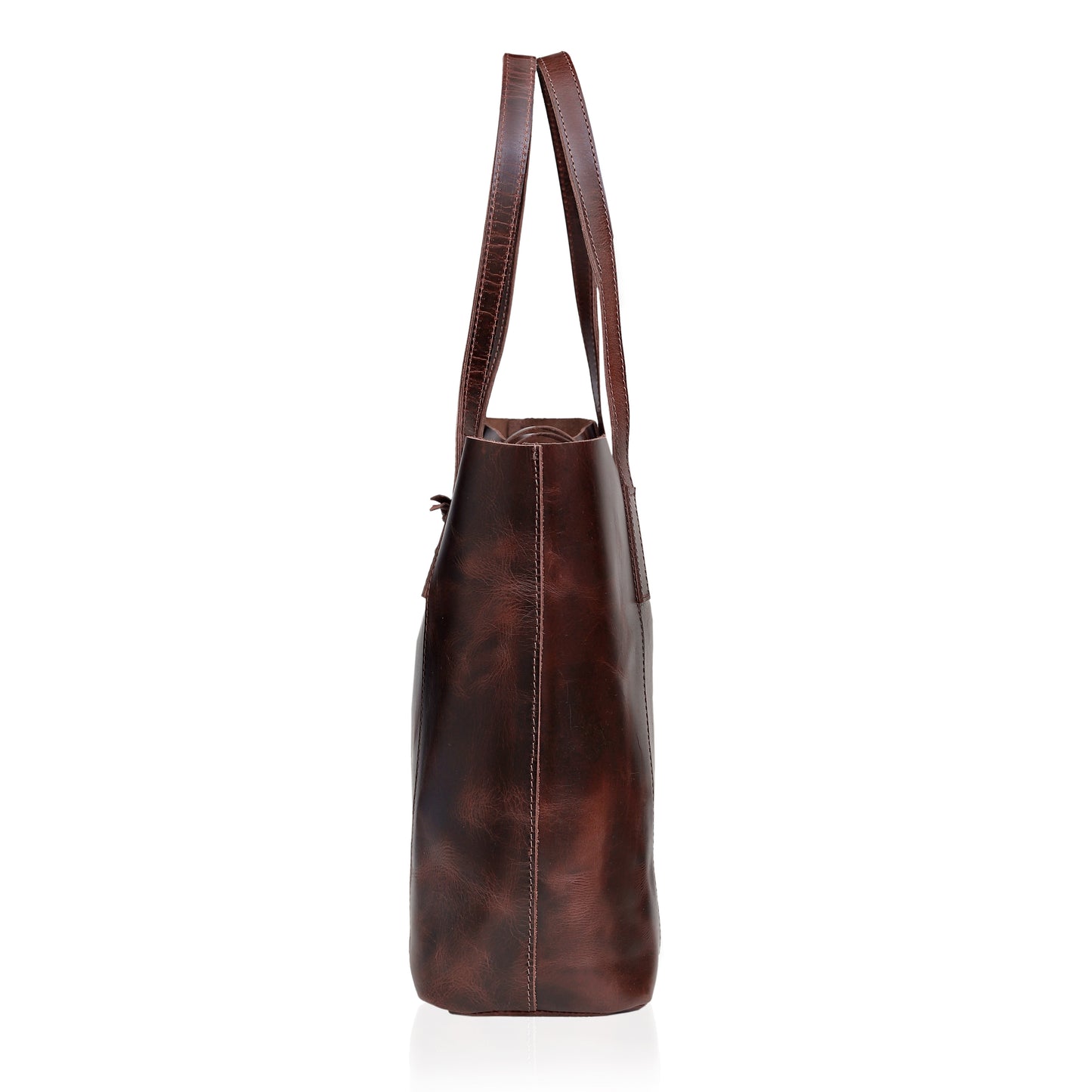 DENVER BUFFALO LEATHER TOTE BAG