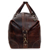 FRENCH LEATHER DUFFEL BAG MEN