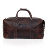 FRENCH LEATHER DUFFEL BAG MEN