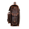 PINE LEATHER MESSENGER BAG