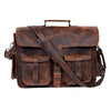 Preston Full Grain Leather Messenger Bag