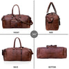 SHANE LEATHER DUFFEL BAG FOR MEN