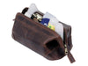 Euphrates Leather Toiletry & Large Dopp Kit