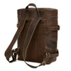 Walker Lether Backpack Retro Daypack