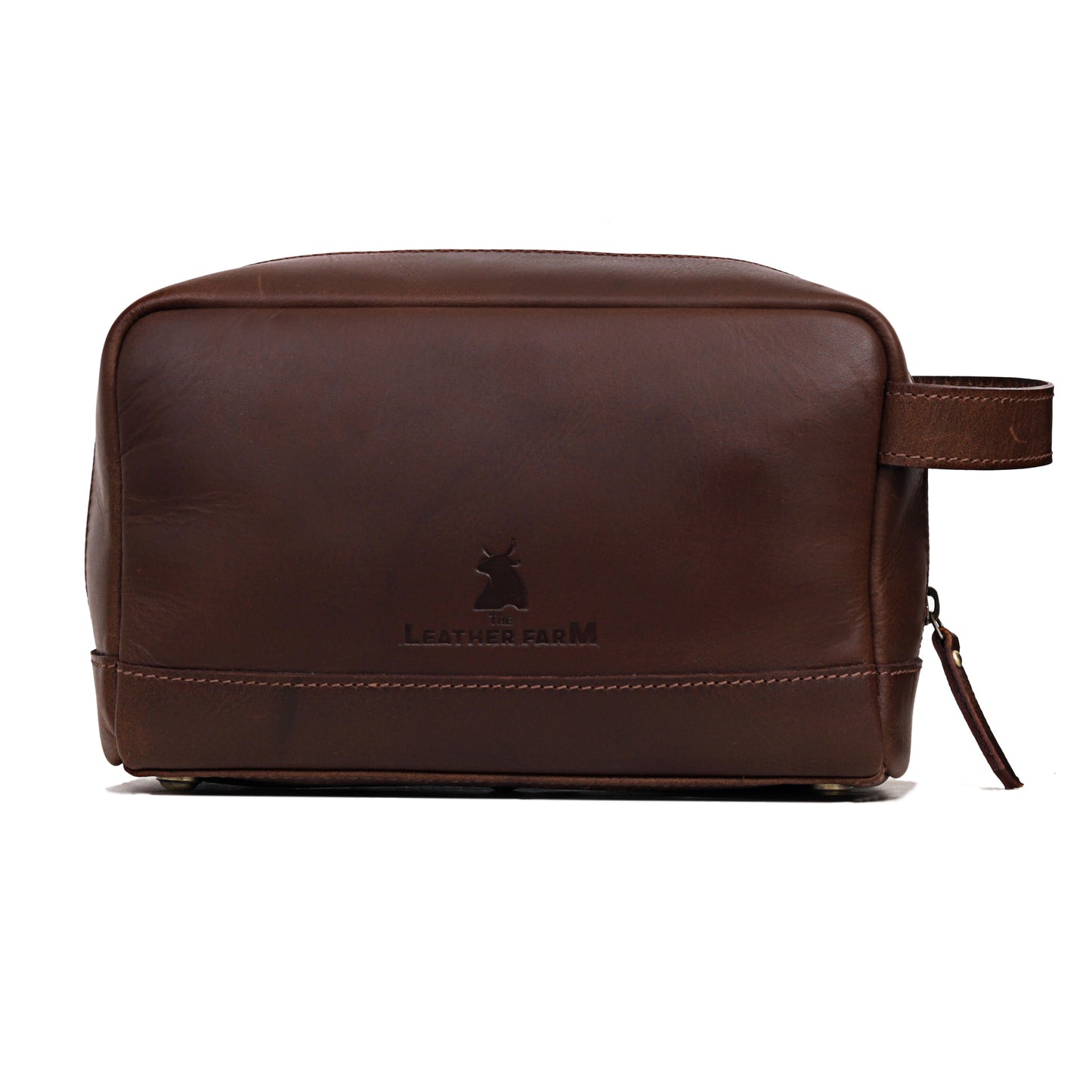 Mississippi Leather Toiletry Bag for Men & Women