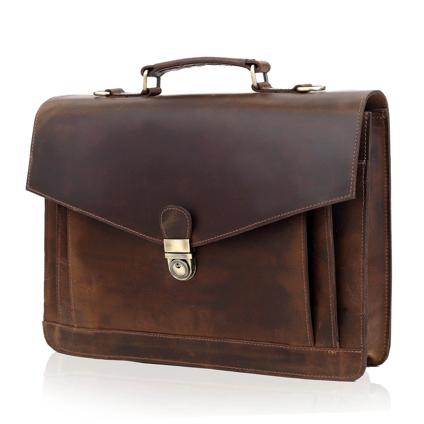 Lawyer Leather Briefcase Bag