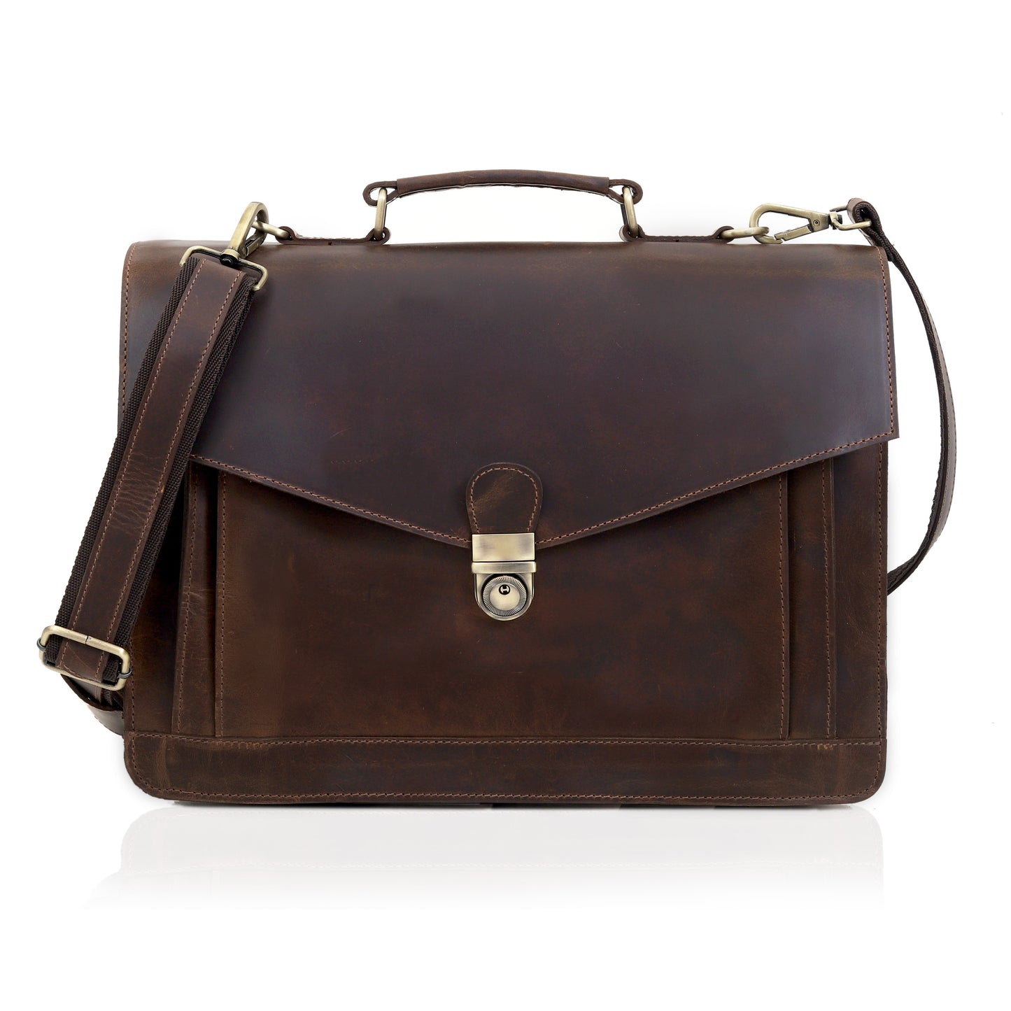 Lawyer Leather Briefcase Bag
