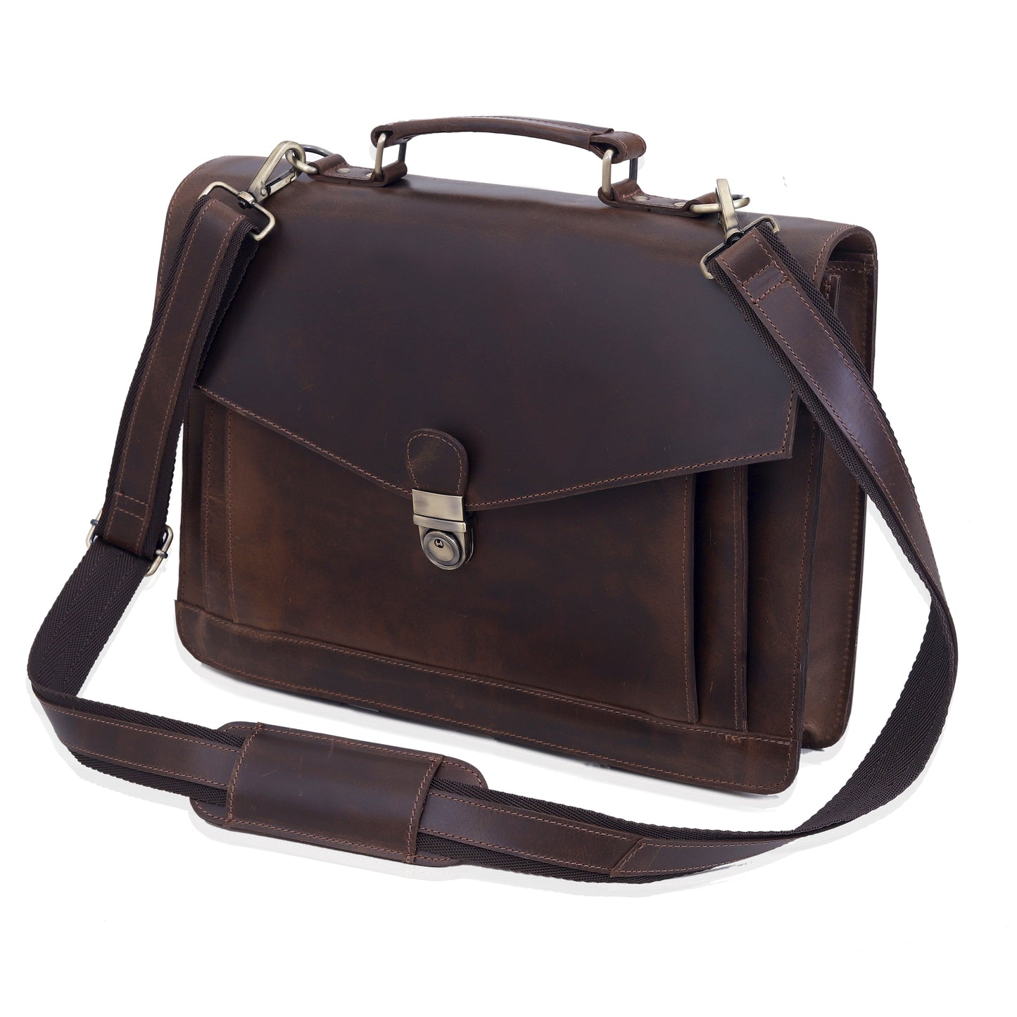 Lawyer Leather Briefcase Bag