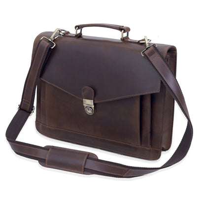 Lawyer Leather Briefcase Bag
