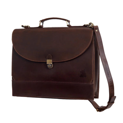 Walker Buffalo Leather Briefcase