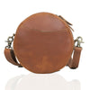 Indus Leather Round Crossbody Bags for Women