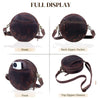 Indus Leather Round Crossbody Bags for Women