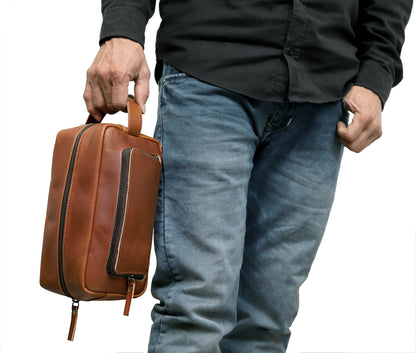Odysseus Leather Duffel combo