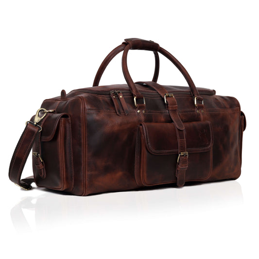 Roosevelt Buffalo Leather Duffle Bag