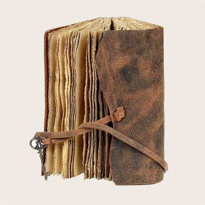 Vinatge Style Leather Journal Notebook for Men Women