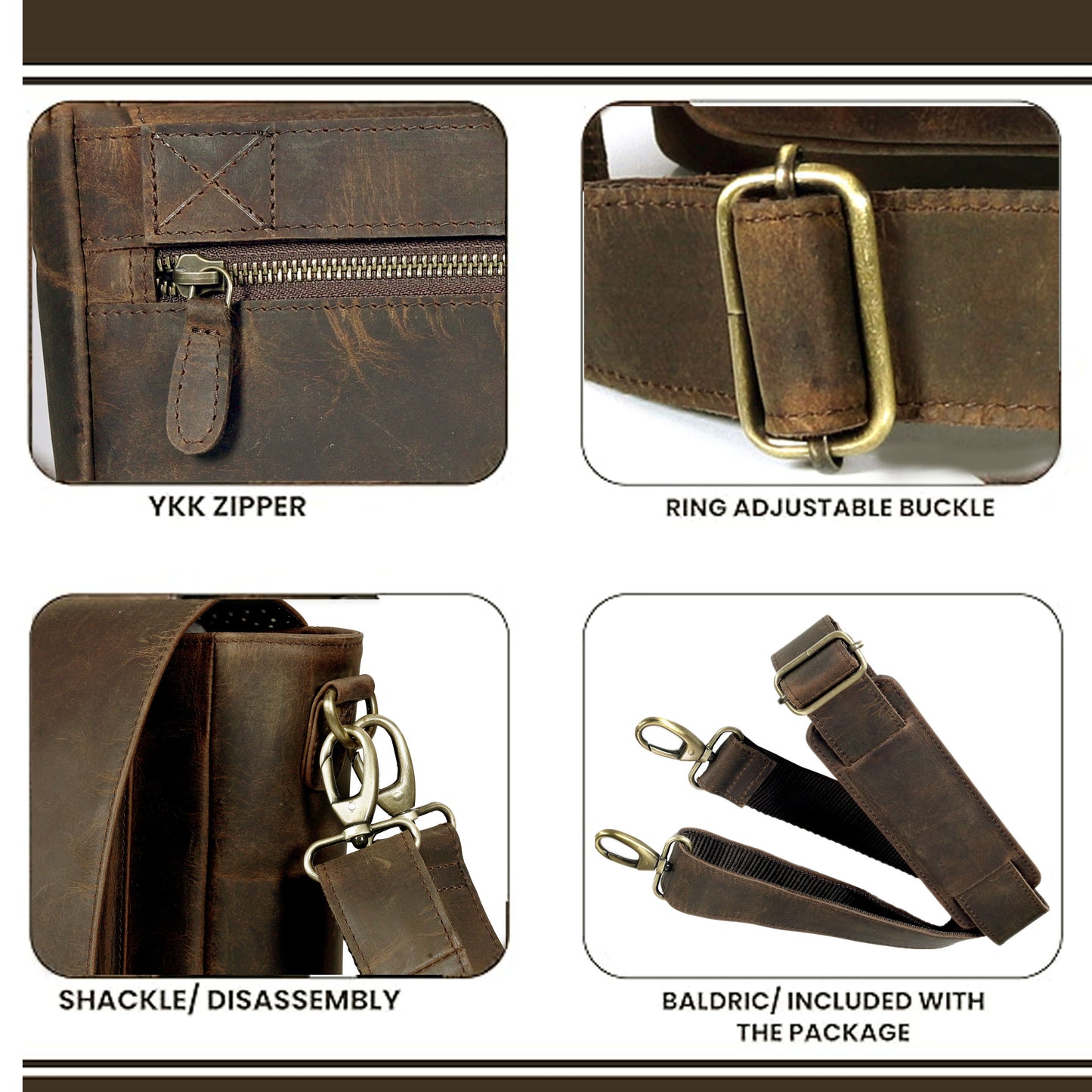 LAPTOPTASCHE „PARKER“ AUS LEDER