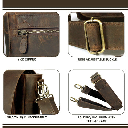 LAPTOPTASCHE „PARKER“ AUS LEDER