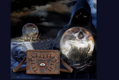 Halloween Hocus Pocus Leather Bag and Journal combo