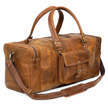 Reisetasche „Roosevelt“ aus Büffelleder